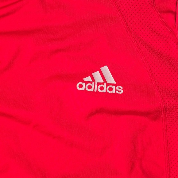 Adidas Red Climacool Long Sleeve Base Layer Shirt Size L - Picture 7 of 12